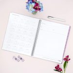 Blue Sky 2021 Weekly & Monthly Planner, Flexible Cover, Twin-Wire Binding, 8.5" x 11", Laila (125889) - Image 4